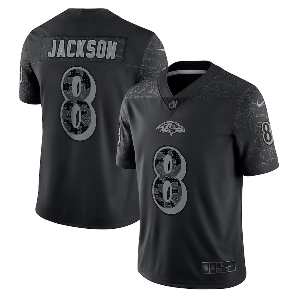 NWT - Lamar Jackson Baltimore Ravens RFLCTV Limited Jersey *Stitching Flaws*